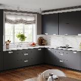 Ручка-раковина 128/160мм хром матовый Ручка-раковина 128/160мм хром матовый