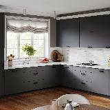 Ручка-скоба 320мм черный матовый Ручка-скоба 320мм черный матовый