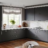 Ручка-рейлинг 160/192мм (L=206мм) хром матовый Ручка-рейлинг 160/192мм (L=206мм) хром матовый