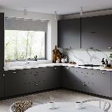 Ручка-скоба 96мм бронза состаренная/керамика Ручка-скоба 96мм бронза состаренная/керамика