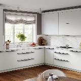 Профиль-ручка L=896мм крепление саморезами графит (краска) Профиль-ручка L=896мм крепление саморезами графит (краска)