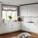 Ручка-кнопка D30мм серебро состаренное