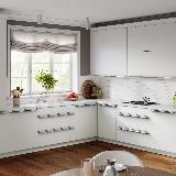 Профиль-ручка 900мм крепление саморезами алюминий матовый (анод) Профиль-ручка 900мм крепление саморезами алюминий матовый (анод)