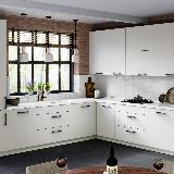 Ручка-скоба 192мм черный матовый