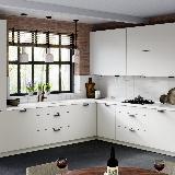 Профиль-ручка 32мм крепление саморезами черный матовый