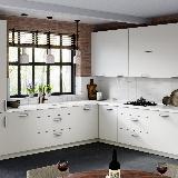 Ручка-скоба 160мм белый матовый Ручка-скоба 160мм белый матовый