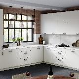 Ручка-скоба 192мм черный матовый