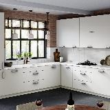 Ручка-рейлинг 160мм никель матовый