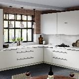 Профиль-ручка врезная для фасада 16/18мм, алюминий матовый (анод), L-3000мм