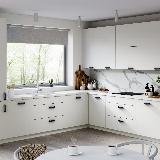 Ручка-скоба 128мм черный матовый