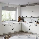 Ручка-раковина 128мм черный матовый