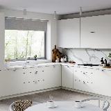 PLYMOUTH Профиль-ручка 32мм белый матовый PLYMOUTH Профиль-ручка 32мм белый матовый