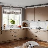 Ручка-скоба 160мм черный матовый Ручка-скоба 160мм черный матовый