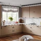 Ручка-рейлинг 128мм черный матовый