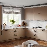 Ручка-скоба 832мм L=972мм, черный матовый/золото матовое Ручка-скоба 832мм L=972мм, черный матовый/золото матовое