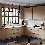 Профиль-ручка крепление саморезами золото брашированное (анод), L-3000мм Профиль-ручка крепление саморезами золото брашированное (анод), L-3000мм