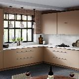 Профиль-ручка врезная для фасада от 16мм, алюминий матовый (анод), L-3000мм Профиль-ручка врезная для фасада от 16мм, алюминий матовый (анод), L-3000мм