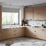 Профиль-ручка L=180мм золото матовое Профиль-ручка L=180мм золото матовое