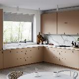 Ручка-кнопка черный матовый Ручка-кнопка черный матовый