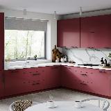 Ручка-скоба 832мм L=972мм, черный матовый Ручка-скоба 832мм L=972мм, черный матовый