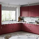 APRO Ручка-скоба 352мм золото матовое