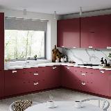 Ручка-раковина 128мм белый матовый