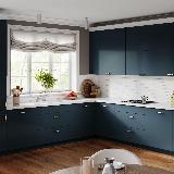 Ручка-скоба 128мм бронза состаренная/керамика молочная