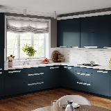 Профиль-ручка крепление саморезами алюминий матовый (анод), L-3000мм Профиль-ручка крепление саморезами алюминий матовый (анод), L-3000мм