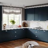 Ручка-раковина 96мм хром матовый