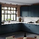 Ручка-скоба 128мм черный матовый Ручка-скоба 128мм черный матовый