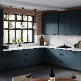 Ручка-скоба 160мм черный матовый Ручка-скоба 160мм черный матовый