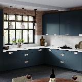 Ручка-раковина 128/160мм никель матовый Ручка-раковина 128/160мм никель матовый