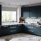 Профиль-ручка крепление саморезами алюминий матовый (анод), L-3000мм Профиль-ручка крепление саморезами алюминий матовый (анод), L-3000мм