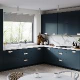 Ручка-раковина 128/160мм никель матовый Ручка-раковина 128/160мм никель матовый