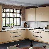 Профиль-ручка врезная для фасада 16/18мм, черный матовый (краска RAL9005), L-3000мм Профиль-ручка врезная для фасада 16/18мм, черный матовый (краска RAL9005), L-3000мм