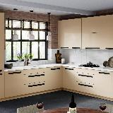 Профиль-ручка крепление саморезами черный матовый (анод), L-3000мм