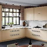 Профиль-ручка 128мм (L=196мм) крепление саморезами белый матовый (краска RAL 9003) Профиль-ручка 128мм (L=196мм) крепление саморезами белый матовый (краска RAL 9003)