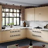 Профиль-ручка крепление саморезами алюминий матовый (анод), L-3000мм Профиль-ручка крепление саморезами алюминий матовый (анод), L-3000мм