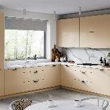 Профиль-ручка крепление саморезами черный матовый (краска RAL 9005), L-3000мм Профиль-ручка крепление саморезами черный матовый (краска RAL 9005), L-3000мм