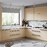 Профиль-ручка L=896мм крепление саморезами белый матовый (краска RAL 9003) Профиль-ручка L=896мм крепление саморезами белый матовый (краска RAL 9003)