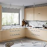 Профиль-ручка врезная для фасада 16/18мм, алюминий матовый (анод), L-3000мм Профиль-ручка врезная для фасада 16/18мм, алюминий матовый (анод), L-3000мм