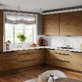 Профиль-ручка L=896мм крепление саморезами черный матовый (краска RAL 9005)