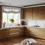 Профиль-ручка врезная для фасада 16/18мм, белый матовый (краска RAL9016), L-3000мм