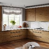 Профиль-ручка крепление саморезами черный матовый (анод), L-3000мм