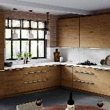 Профиль-ручка крепление саморезами золото брашированное (анод), L-3000мм Профиль-ручка крепление саморезами золото брашированное (анод), L-3000мм