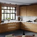 Профиль-ручка врезная для фасада 16/18мм, белый матовый (краска RAL9016), L-3000мм