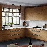 Профиль-ручка крепление саморезами алюминий матовый (анод), L-3000мм Профиль-ручка крепление саморезами алюминий матовый (анод), L-3000мм