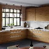 Профиль-ручка врезная для фасада 18мм, алюминий матовый (анод), L-3000мм