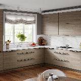 Профиль-ручка L=596мм крепление саморезами золото матовое (краска) Профиль-ручка L=596мм крепление саморезами золото матовое (краска)