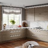 Профиль-ручка врезная для фасада 16/18мм, белый матовый (краска RAL9016), L-3000мм